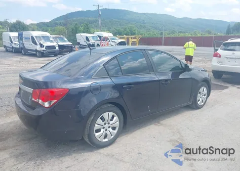2014 Chevrolet Cruze Ls Manual from USA, damaged, VIN 1G1PB5SH2E7125548